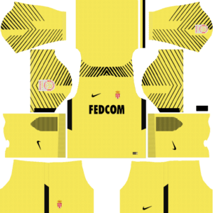 AS Monaco FC Kits (Goalkeeper Away) 