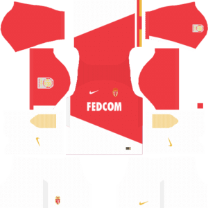 AS Monaco FC Kits (Home)