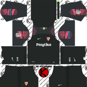 Sevilla F C DLS Goalkeeper Home Kit