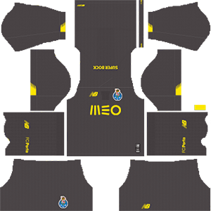 F C Porto DLS Goalkeeper Home Kit